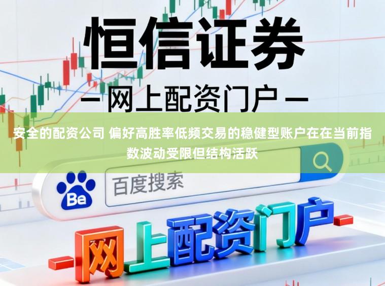 安全的配资公司 偏好高胜率低频交易的稳健型账户在在当前指数波动受限但结构活跃