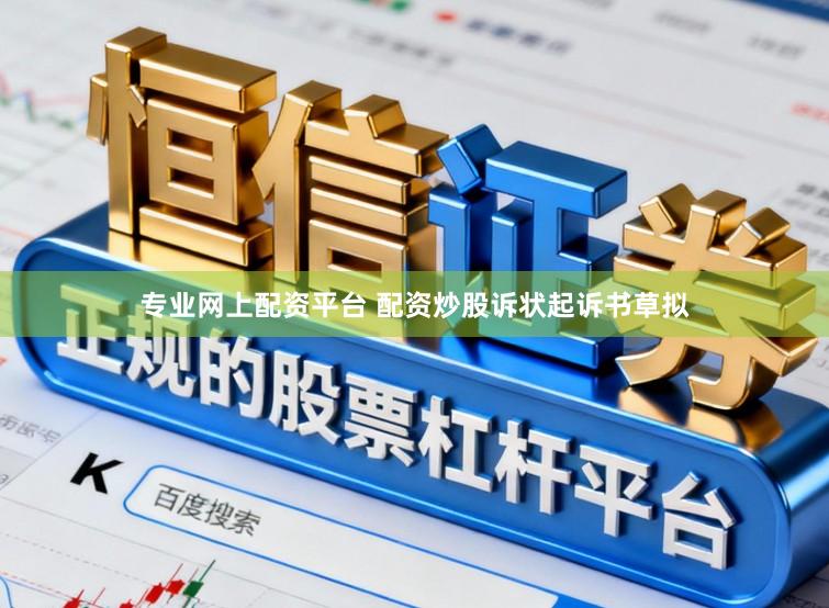 专业网上配资平台 配资炒股诉状起诉书草拟